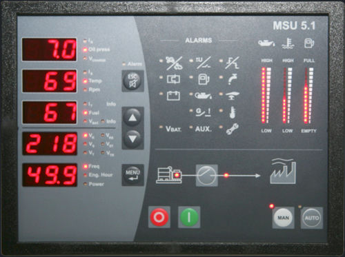 自动发电机组控制器 - MSU 5.1 - ENKO Elektronik Kontrol Sistemleri San. ve Tic. Ltd. Sti. - 手动