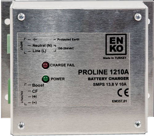 面板型电池充电器 - EBC 1210 - ENKO Elektronik Kontrol Sistemleri San. ve Tic. Ltd. Sti. - 铅酸 / 开关式