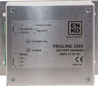 面板型电池充电器 - EBC 2405 - ENKO Elektronik Kontrol Sistemleri San. ve Tic. Ltd. Sti. - 铅酸 / 开关式