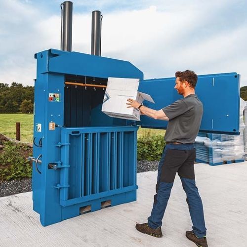 纸板箱打包压缩机 - 450 - MACFAB BALERS - 废料 / 用于薄膜 / 垂直