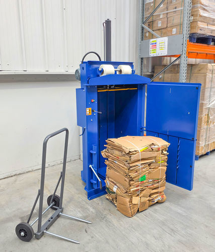 纸板箱打包压缩机 - 75 - MACFAB BALERS - 用于纸张 / 用于薄膜 / 垂直