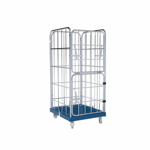 食品工业物流台车 - KB4A50101460CS03101 - ESB Engineering-System-Bau GmbH - 塑料底 / 金属 / 可拆卸