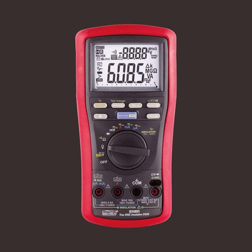 带绝缘测试仪万用表 - BM885 - BRYMEN - 6000计数数字 / 手持式 / 1000 V