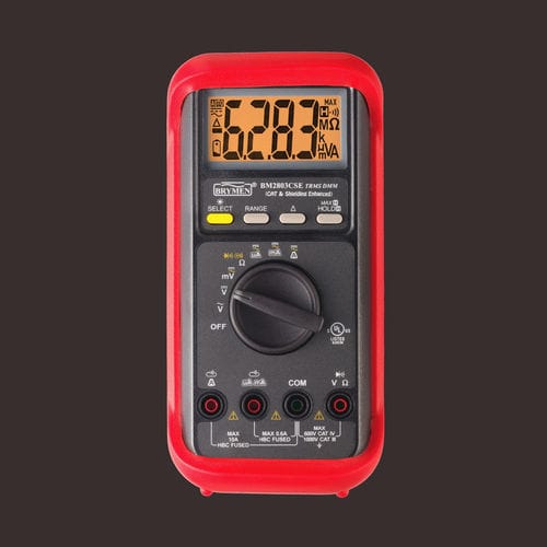 6000计数数字万用表 - BM2803CSE - BRYMEN - 手持式 / 1000 V / 600 V