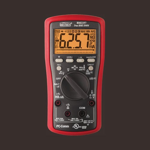 6000计数数字万用表 - BM2257 - BRYMEN - 手持式 / 600 V / cat III