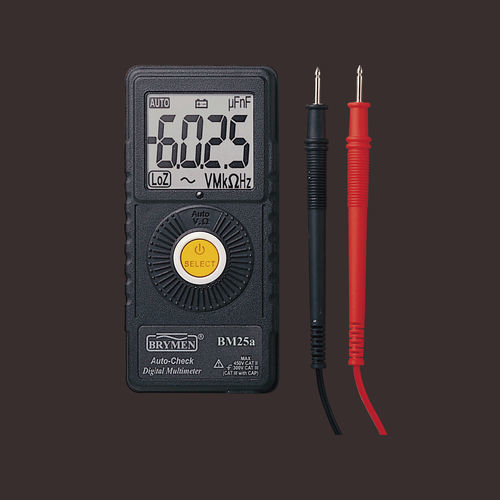 袖珍型万用表 - BM25a - BRYMEN - 6000计数数字 / 300 V / cat II