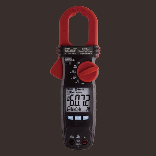 6000计数数字钳形万用表 - BM072 - BRYMEN - 手持式 / 600 V / 600 A