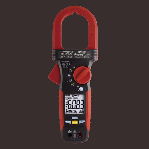 6000计数数字钳形万用表 - BM083 - BRYMEN - 手持式 / 1000 V / 600 V