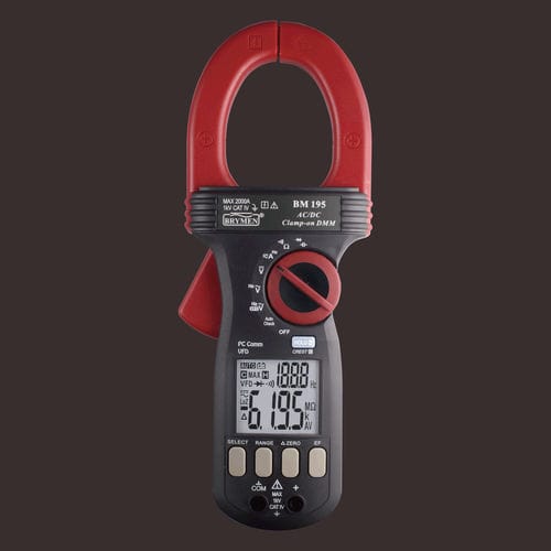 6000计数数字钳形万用表 - BM195 - BRYMEN - 手持式 / 1000 V / 2000 A