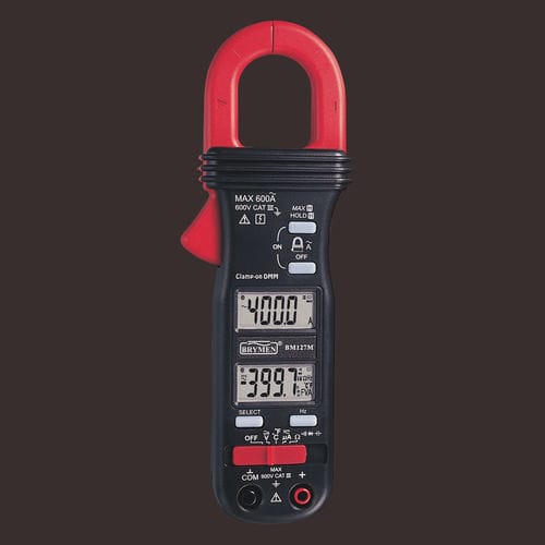 4000计数数字钳形万用表 - BM127s - BRYMEN - 手持式 / 600 V / 600 A