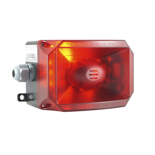 带频闪灯警报发声器 - MS 229 - MESAN ELEKTRIK MÜM. SAN. A.Ş. - 永久照明