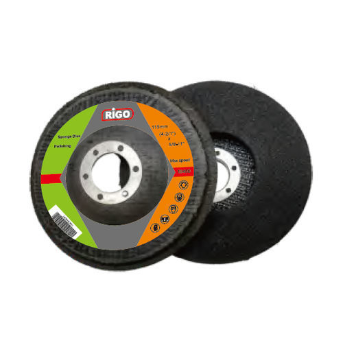 海绵砂盘 - DanYang Rigo Abrasives Co., Ltd. - 表面加工 / 用于抛光 / 用于磨削
