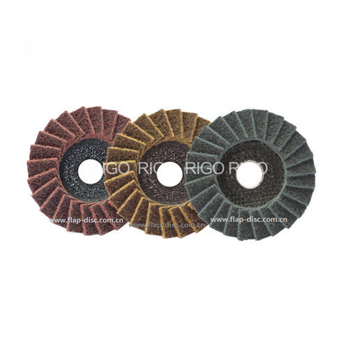 无纺布百叶轮 - 10FN series - DanYang Rigo Abrasives Co., Ltd. - 用于不锈钢 / 末道 / 抛光