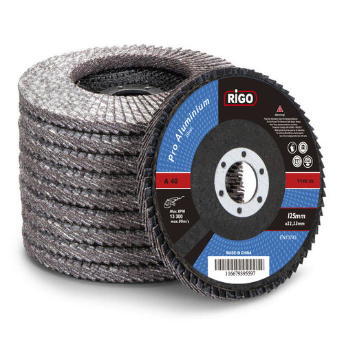 不锈钢百叶轮 - DanYang Rigo Abrasives Co., Ltd. - 氧化铝