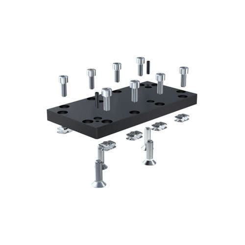夹具紧固支架 - FAS 102 series - Robotunits GmbH - 铝制 / 90°