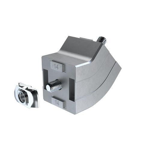铝制型材固定件 - GUS 454 series - Robotunits GmbH - 用于建筑工地 / 工业用途 / 镀锌