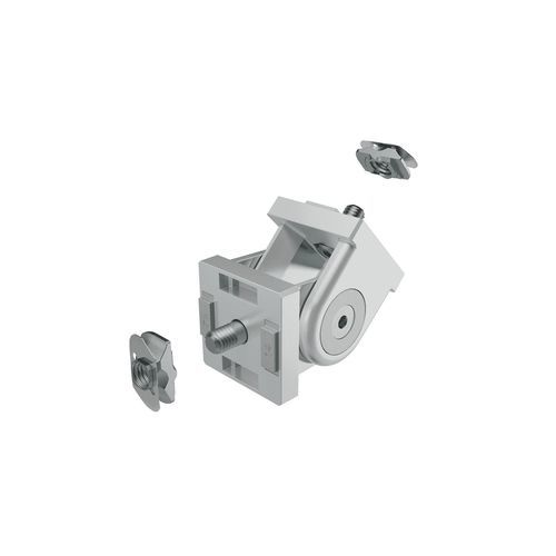 角形角接接头 - GUS 4_41 series - Robotunits GmbH - 电镀钢 / 铸锌