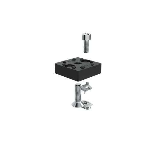 铝制型材固定件 - FAS 505 series - Robotunits GmbH - 工业 / 镀锌钢 / 电镀钢