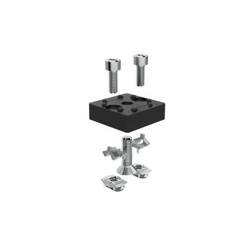 铝制型材固定件 - FAS 505 series - Robotunits GmbH - 钢 / 镀锌钢 / 镀锌
