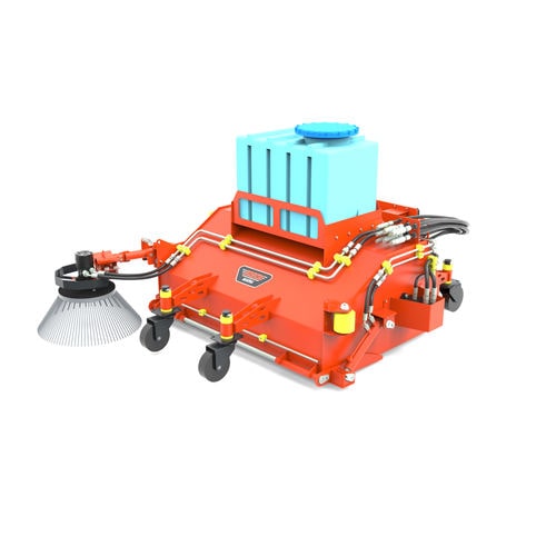 装载机扫地机 - GLA031s eries - ORDEM ELEKTRONİK MÜHENDİSLİK MAKİNA SAN. VE TİC. LTD. ŞTİ. - 液压 / 废料 / 带刷子