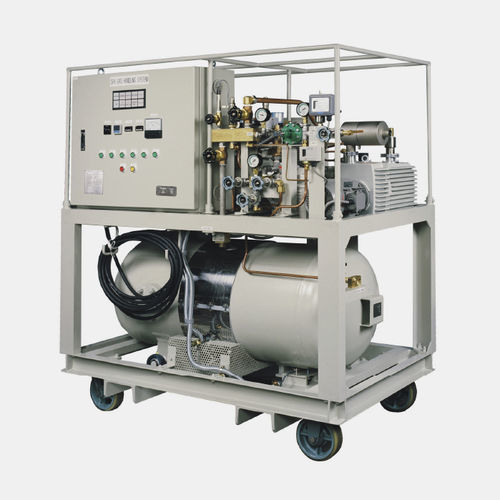 SF6型压缩机 - KL50V-5.5OLS-P - KAJI TECHNOLOGY CORPORATION - 活塞 / 气体 / 电动