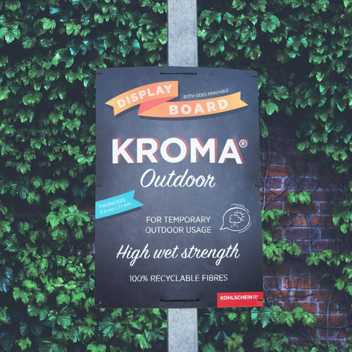 展示纸箱 - KROMA® Outdoor - KOHLSCHEIN GmbH & Co. KG - 防水 / 可印刷