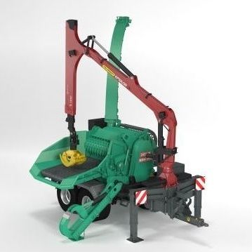 挂车式树枝粉碎机 - HEM 593 Z - JENZ GmbH Maschinen- und Fahrzeugbau