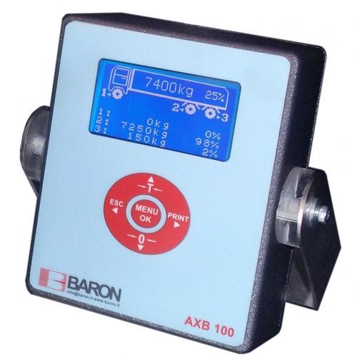 数码超载指示器 - AXB.100 - Baron Srl - 面板式 / 坚固 / 叉车