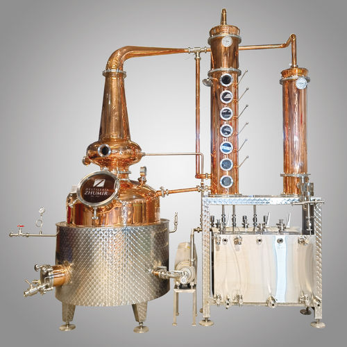 威士忌蒸馏器 - Shandong Tiantai Beer Equipment Co.,Ltd - 杜松子酒