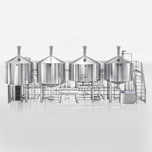 工业用途酿造系统 - Shandong Tiantai Beer Equipment Co.,Ltd - 啤酒厂 / 垂直 / 不锈钢