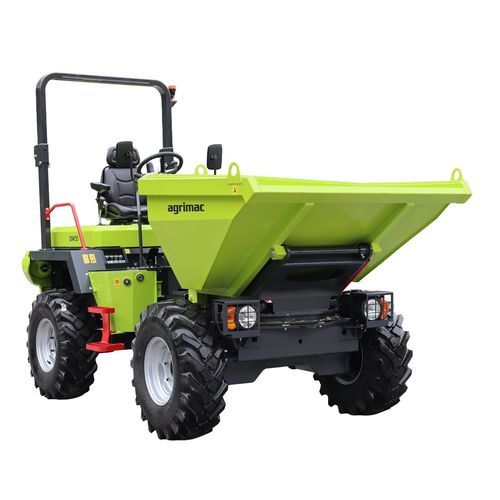 铰接机架式自卸车 - DW35 - Agrimac - 轮胎式 / 柴油 / 侧边卸载