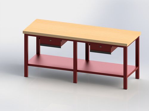 山毛榉木工作台 - 218 - Arredindustria e Lory Srl - 用于车间 / 车库 / 装配