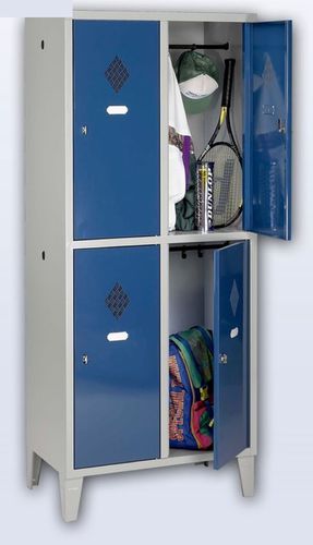办公室更衣柜 - 109/10D mod. 2+2 - Arredindustria e Lory Srl - 用于办公室 / 用于企业 / 用于工厂车间