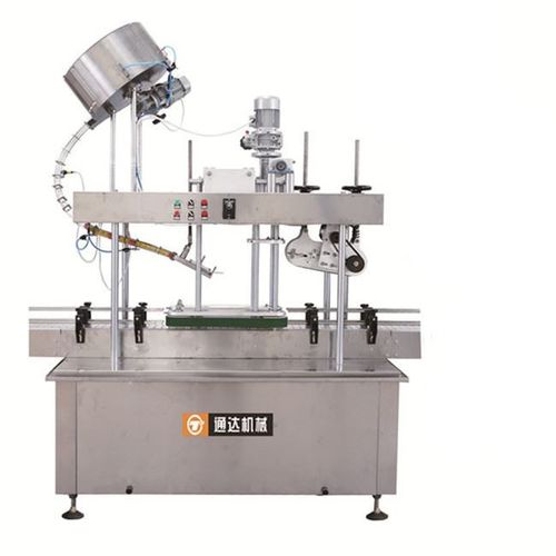 半自动封盖机 - HGY series - TONGDA PACKAGING MACHINERY CO.,  LTD. - 线性 / 瓶子 / 食品行业