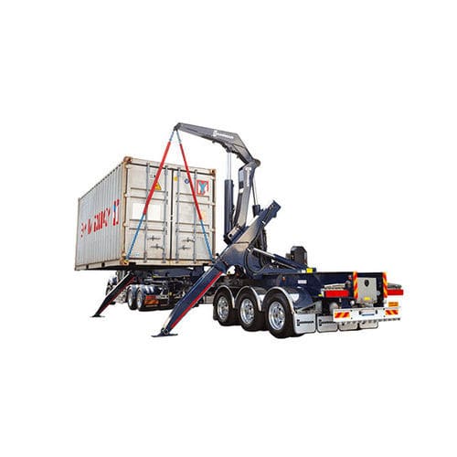 侧边装载式拖车 - 195 S - Hammar - 托盘 / 用于工业材料 / 3车轴