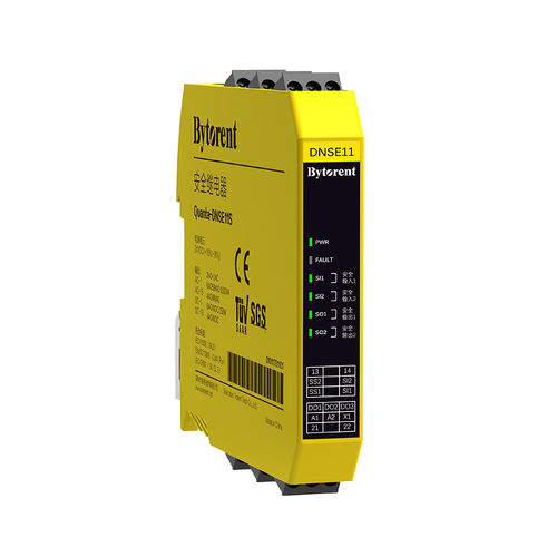紧急制动安全监控继电器 - Quanta-DNSE11S - Bytorent Technology Co., Ltd. - 1NO / 1NF / IEC