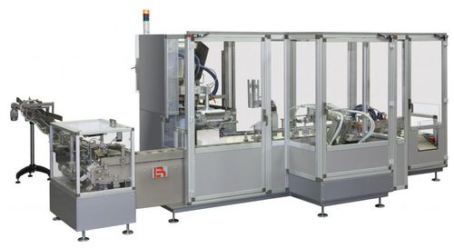 纸盒成型/装盒机 / 卧式 - FA 60 - BERGAMI PACKAGING SOLUTIONS SRL - 化妆品产业 / 食品工业 / 用于制药业