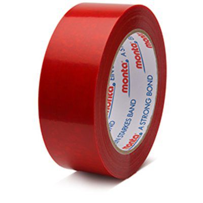 包装胶带 - MONTA 257F - monta Klebebandwerk GmbH - PVC / 橡胶 / 红色