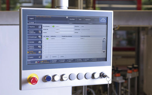 触摸屏HMI - JW Verpackungstechnik GmbH - 支架安装 / USB / 显示