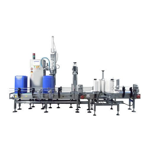 灌装封口贴标一体机 / 自动 - PF15 - White Steel GmbH - 用于容器
