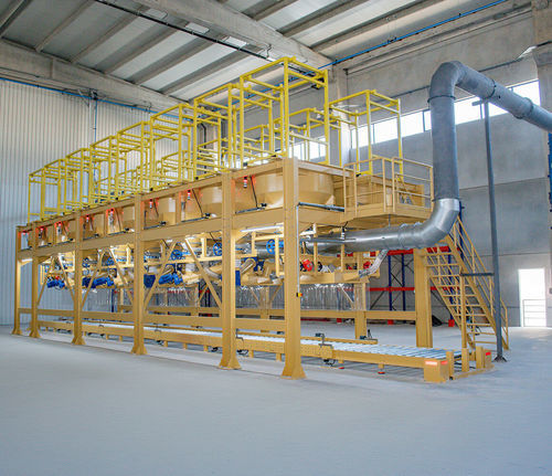粉末定量分配系统 - DÜZLEM METAL SANAYI VE TICARET LTD STI - 气动 / 带混合器 / 连续