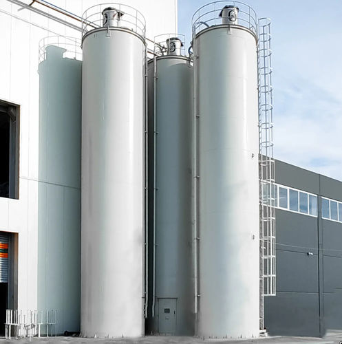 散料筒仓 - DÜZLEM METAL SANAYI VE TICARET LTD STI - 不锈钢 / 铝制 / 碳钢