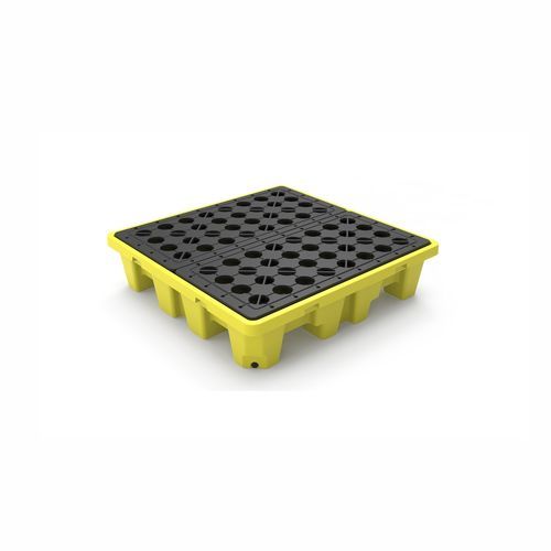 IBC集装桶盛漏托盘 - SP-4H - Palletco LLC - 4 桶 / 重载 / 聚乙烯