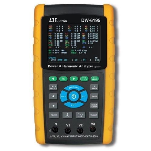 信号分析仪 - DW-6195 - Lutron - 监控 / 用于三相电力系统 / 功率