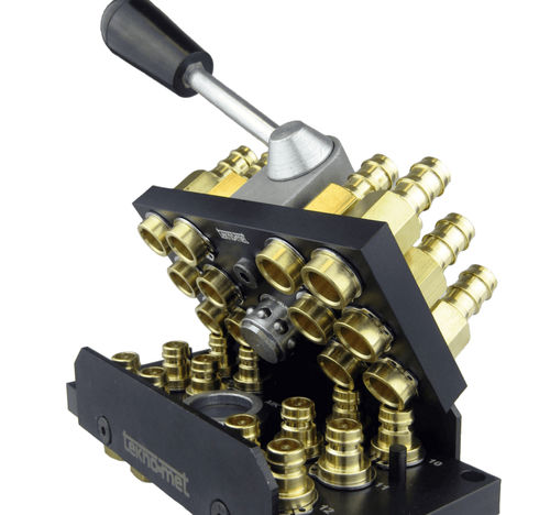 液压组合式接头 - T090M - TEKNO-MET BAĞLANTI ELEMANLARI SAN. ve TİC. LTD. ŞTİ - 6-接头 / 12-接头 / 10-接头