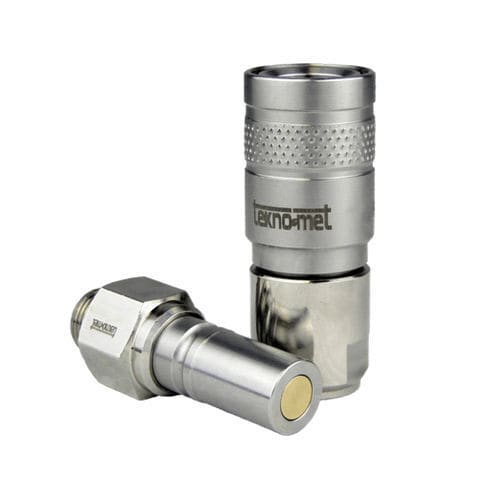 液压接头 - T108 series - TEKNO-MET BAĞLANTI ELEMANLARI SAN. ve TİC. LTD. ŞTİ - 快速 / 铝制 / 腈类