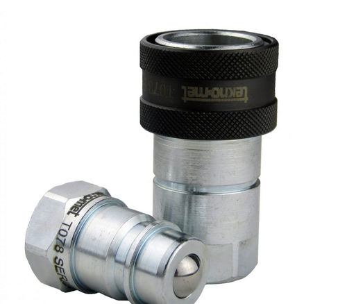 液压接头 - T078 series - TEKNO-MET BAĞLANTI ELEMANLARI SAN. ve TİC. LTD. ŞTİ - 快速 / 不锈钢
