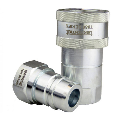液压接头 - T080 series - TEKNO-MET BAĞLANTI ELEMANLARI SAN. ve TİC. LTD. ŞTİ - 快速 / 不锈钢 / 钢