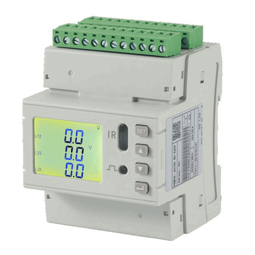 三相电能表 - KET-PMT-414.16 - Kerberos Srl - DIN导轨 / MODBUS / LCD显示
