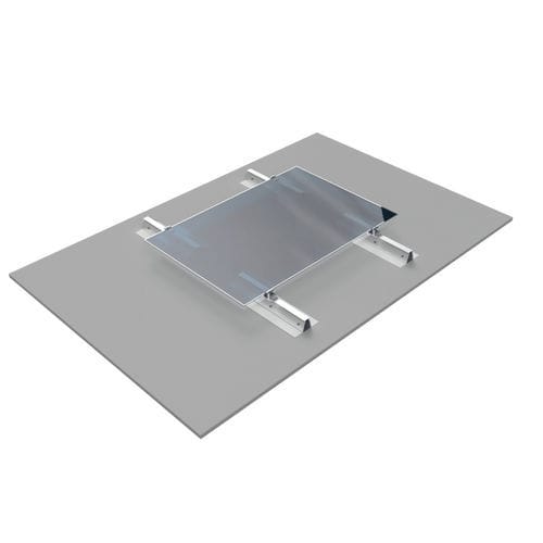 屋顶露台光伏安装系统 - ROOF-SOLAR PVC - Dome Solar - 垂直安装 / 铝制 / 不锈钢